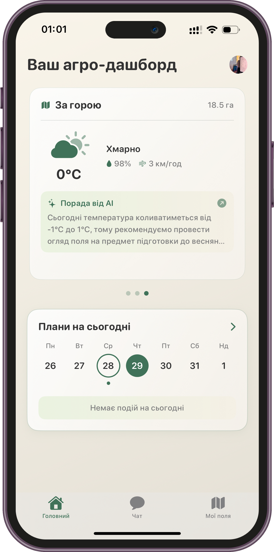 Агро-дашборд